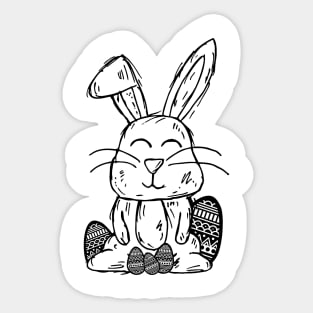 Easter bunny Sticker